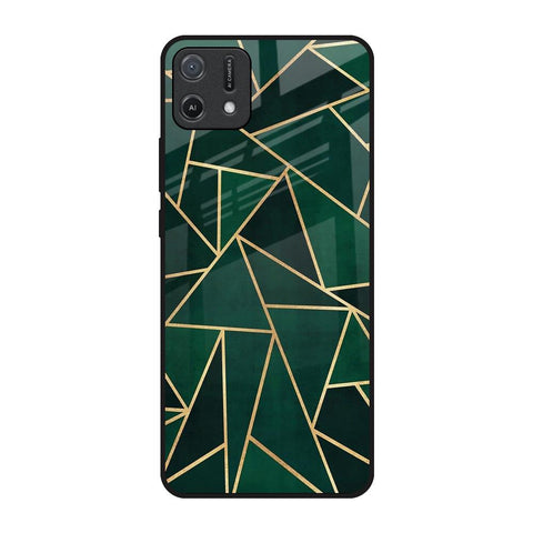 Abstract Green Oppo A16K Glass Back Cover Online