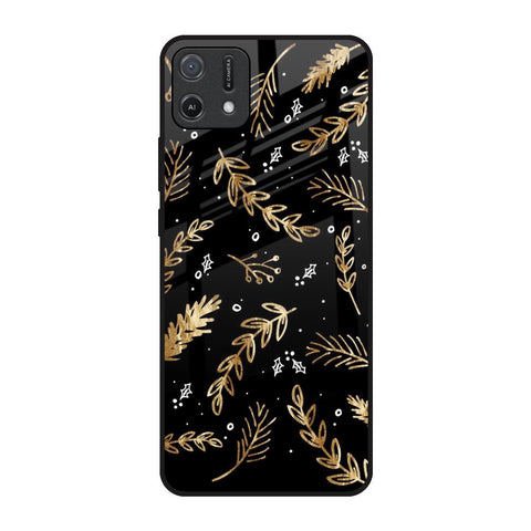 Autumn Leaves Oppo A16K Glass Back Cover Online