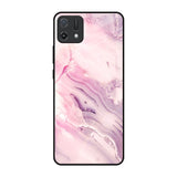 Diamond Pink Gradient Oppo A16K Glass Back Cover Online