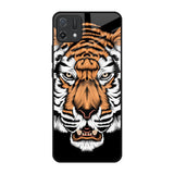 Angry Tiger Oppo A16K Glass Back Cover Online