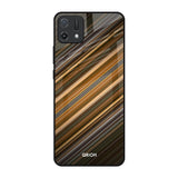 Diagonal Slash Pattern Oppo A16K Glass Back Cover Online