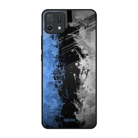 Dark Grunge Oppo A16K Glass Back Cover Online