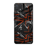 Vector Art Oppo A16K Glass Back Cover Online