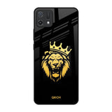 Lion The King Oppo A16K Glass Back Cover Online