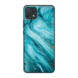 Ocean Marble Oppo A16K Glass Back Cover Online