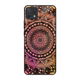 Floral Mandala Oppo A16K Glass Back Cover Online