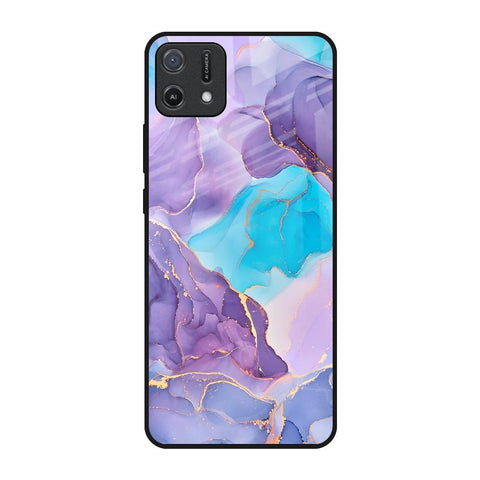 Alcohol ink Marble Oppo A16K Glass Back Cover Online