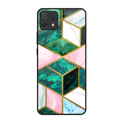 Seamless Green Marble Oppo A16K Glass Back Cover Online