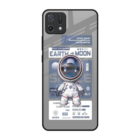 Space Flight Pass Oppo A16K Glass Back Cover Online