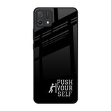 Push Your Self Oppo A16K Glass Back Cover Online