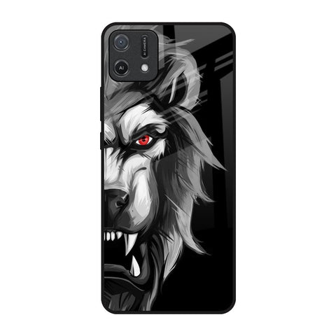 Wild Lion Oppo A16K Glass Back Cover Online