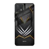 Black Warrior Oppo A16K Glass Back Cover Online