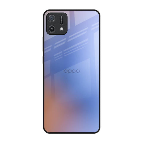 Blue Aura Oppo A16K Glass Back Cover Online