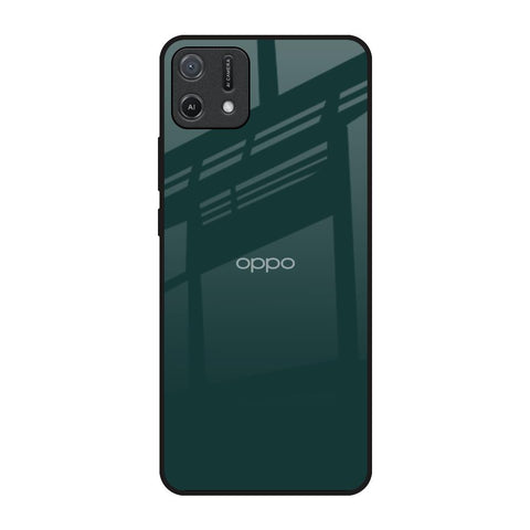Olive Oppo A16K Glass Back Cover Online
