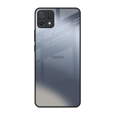 Space Grey Gradient Oppo A16K Glass Back Cover Online