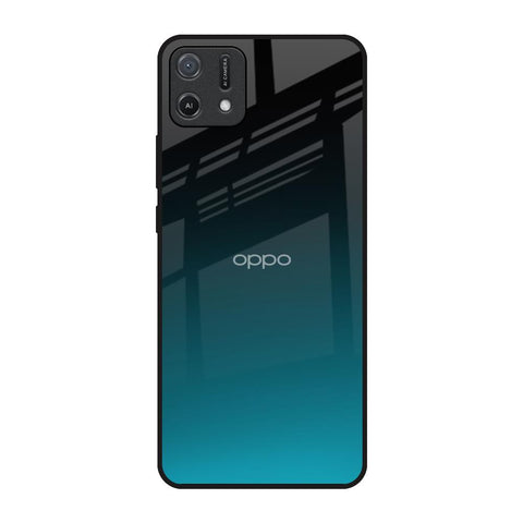 Ultramarine Oppo A16K Glass Back Cover Online