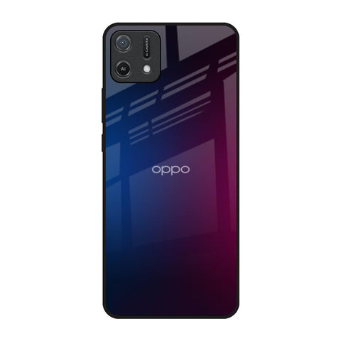 Mix Gradient Shade Oppo A16K Glass Back Cover Online