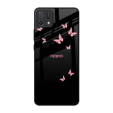 Fly Butterfly Oppo A16K Glass Back Cover Online