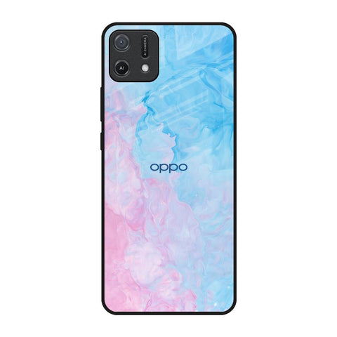 Mixed Watercolor Oppo A16K Glass Back Cover Online