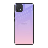 Lavender Gradient Oppo A16K Glass Back Cover Online