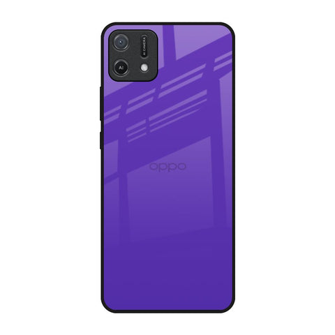 Amethyst Purple Oppo A16K Glass Back Cover Online