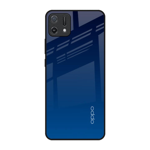 Very Blue Oppo A16K Glass Back Cover Online