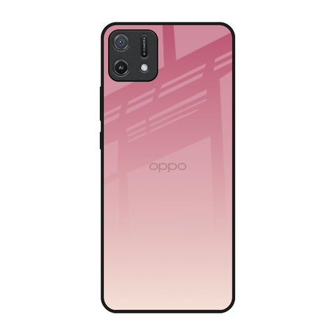 Blooming Pink Oppo A16K Glass Back Cover Online