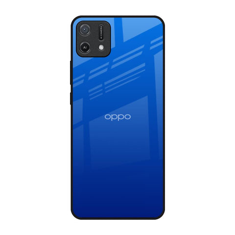 Egyptian Blue Oppo A16K Glass Back Cover Online