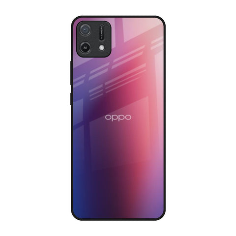 Multi Shaded Gradient Oppo A16K Glass Back Cover Online