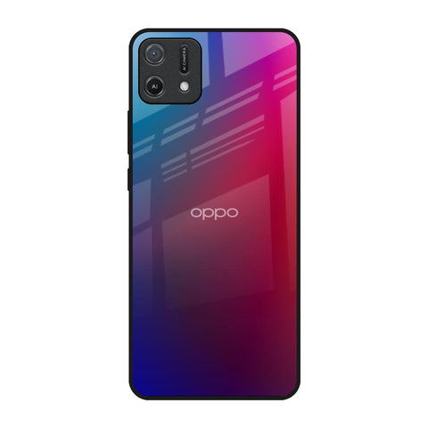 Magical Color Shade Oppo A16K Glass Back Cover Online