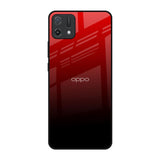 Maroon Faded Oppo A16K Glass Back Cover Online