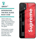 Supreme Ticket Glass Case for Oppo A16K