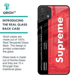 Supreme Ticket Glass Case for Oppo A16K