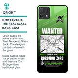 Zoro Wanted Glass Case for Oppo A16K