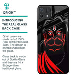 Lord Hanuman Glass Case For Oppo A16K