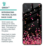 Heart Rain Fall Glass Case For Oppo A16K