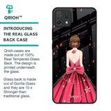 Fashion Princess Glass Case for Oppo A16K