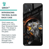 Aggressive Lion Glass Case for Oppo A16K