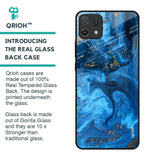 Gold Sprinkle Glass Case for Oppo A16K