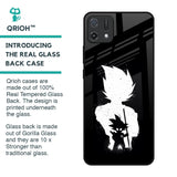 Monochrome Goku Glass Case for Oppo A16K