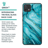 Ocean Marble Glass Case for Oppo A16K