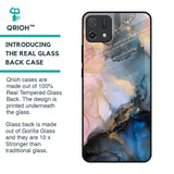 Marble Ink Abstract Glass Case for Oppo A16K