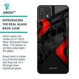 Modern Camo Abstract Glass Case for Oppo A16K