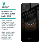 Dark Walnut Glass Case for Oppo A16K