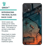 Geographical Map Glass Case for Oppo A16K