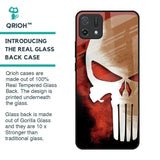 Red Skull Glass Case for Oppo A16K