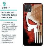 Red Skull Glass Case for Oppo A16K