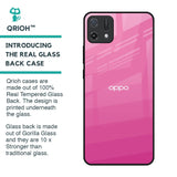 Pink Ribbon Caddy Glass Case for Oppo A16K