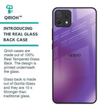 Ultraviolet Gradient Glass Case for Oppo A16K