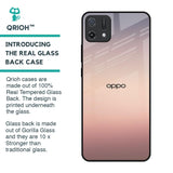 Golden Mauve Glass Case for Oppo A16K